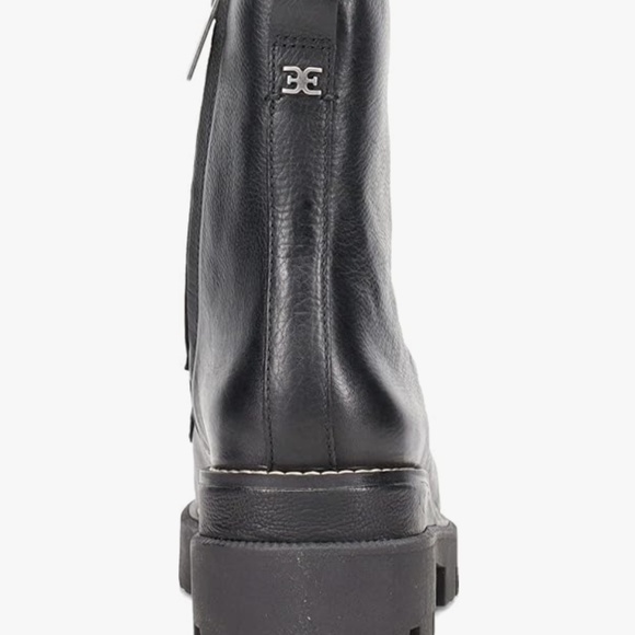 Sam Edelman Garret Womens Lugged Sole Ankle Combat Boots - Picture 4 of 6